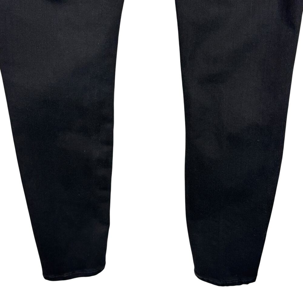 Madewell SZ 27 - 9” Skinny Jeans Mid-Rise Button-Fly Stretch Pockets Black Women - Picture 5 of 10